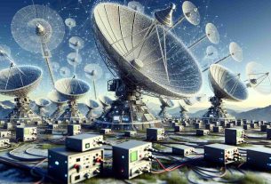 A detailed, high-definition image depicting the revolution of communication technology. The focus is on antennas and receivers designed for multi-satellite connectivity. Picture an array of dishes in various sizes and forms, strategically placed, pointing towards the sky to connect with multiple satellites simultaneously. Visualize intricate design details of the antennas, showing multiple elements and feed horns. Next to them, portray a series of receivers with LED lights, wires, and digital displays indicating their connectivity status. The setting may be a remote mountaintop or a high-tech communication center, reinforcing the importance of these tools in modern communication.