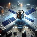 A high-definition, photorealistic image showcasing 'Mystery Unveiled', the disruptive satellite initiative of a significant technology company. This image should capture the essence of groundbreaking innovation, with a satellite in the centerpiece, and various technological components surrounding it to represent the venture. It should convey a sense of excitement and the potential impact of such an initiative on the world of technology.