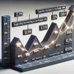 A high-definition, realistic image depicting a graph or chart that shows a surprising increase in mortgage rates despite a recent bank cut. The chart should be designed in a formal, professional manner, with clear labels indicating the mortgage rate percentages on the y-axis, and the time (in months/years) on the x-axis. Notable points of interest, like the point in time when the bank cut happened and the subsequent rise in mortgage rates, are highlighted and annotated for emphasis.
