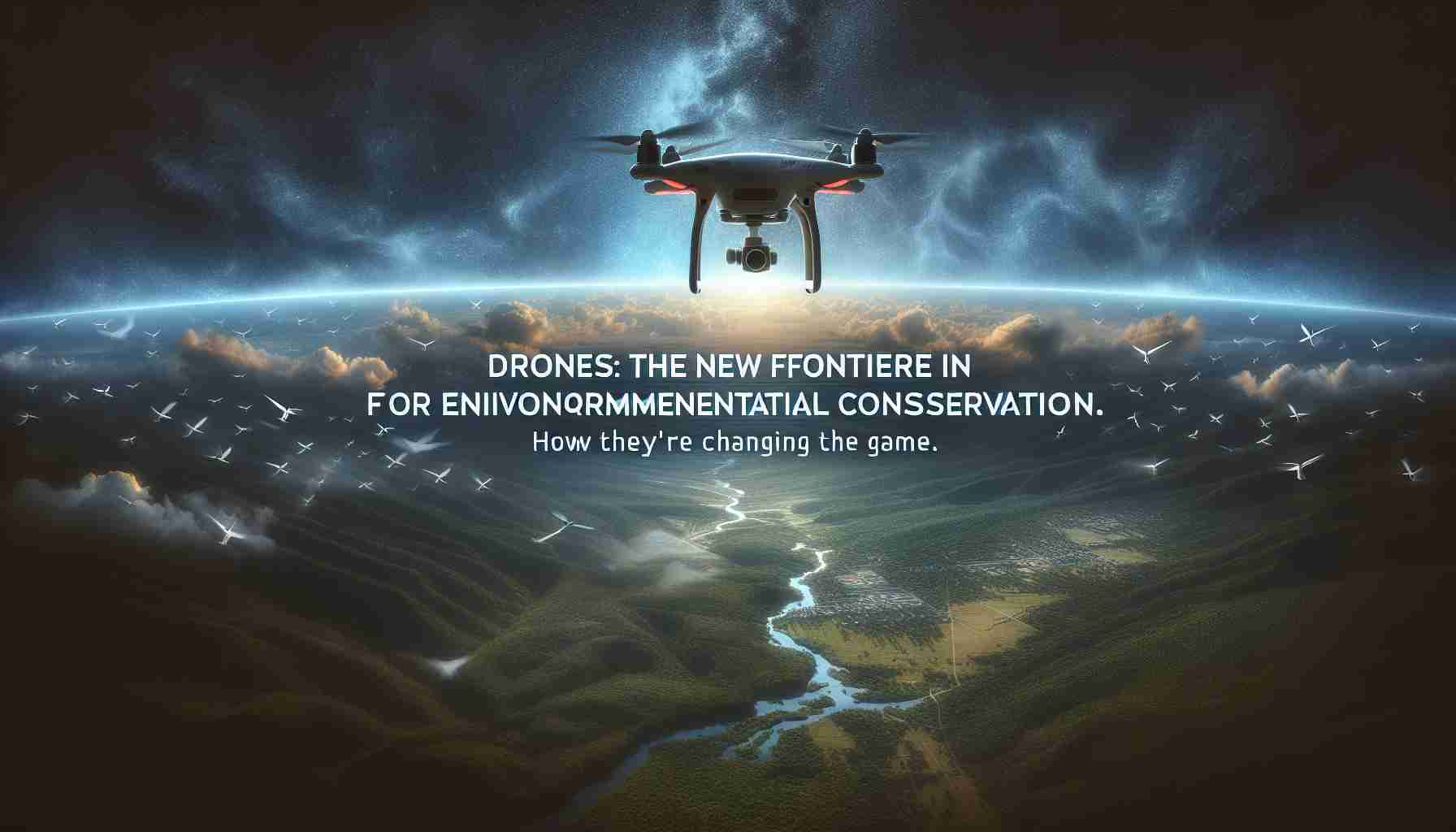 Drones: The New Frontier in Environmental Conservation. How They're Changing the Game. 