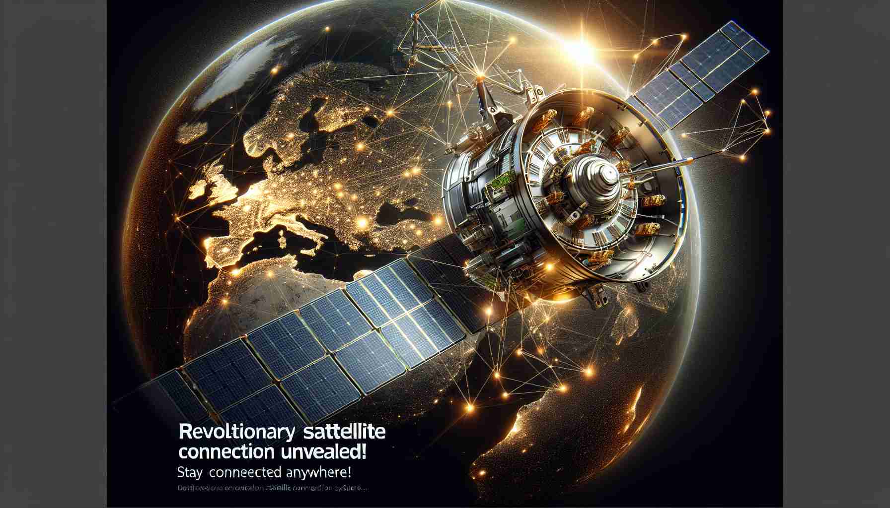 Revolutionary Satellite Connection Unveiled! Stay Connected Anywhere! 