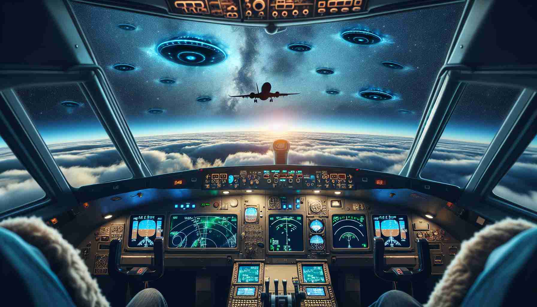 Pilot's Astonishing Capture: Are These Mysterious UFOs or Something Else? 