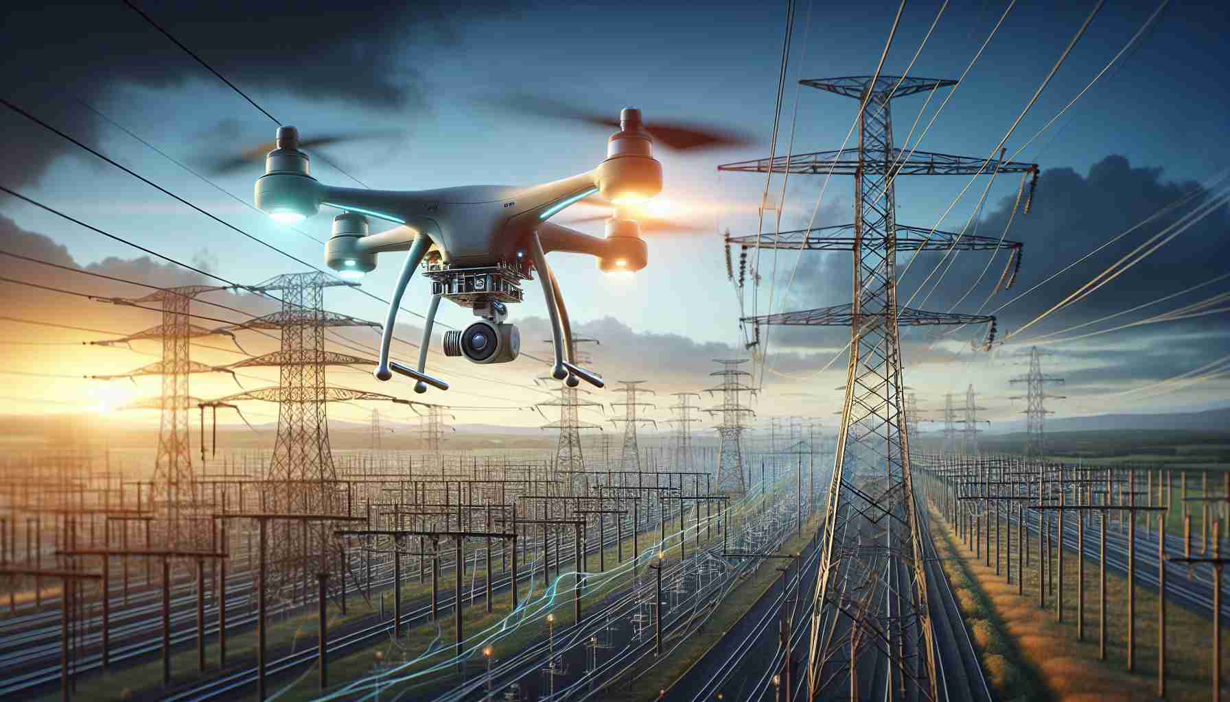 Revolutionary Drone Technology Set to Transform Power Line Inspections! 