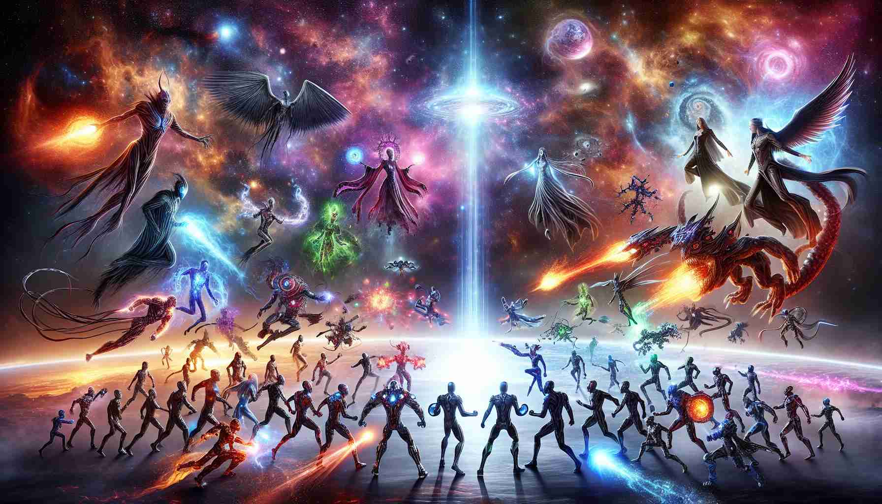 Epic Showdown: Aliens Collide with Avengers in a Galactic Battle! 