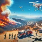 Sky-High Allies: Drones Transforming Firefighting in San Bernardino