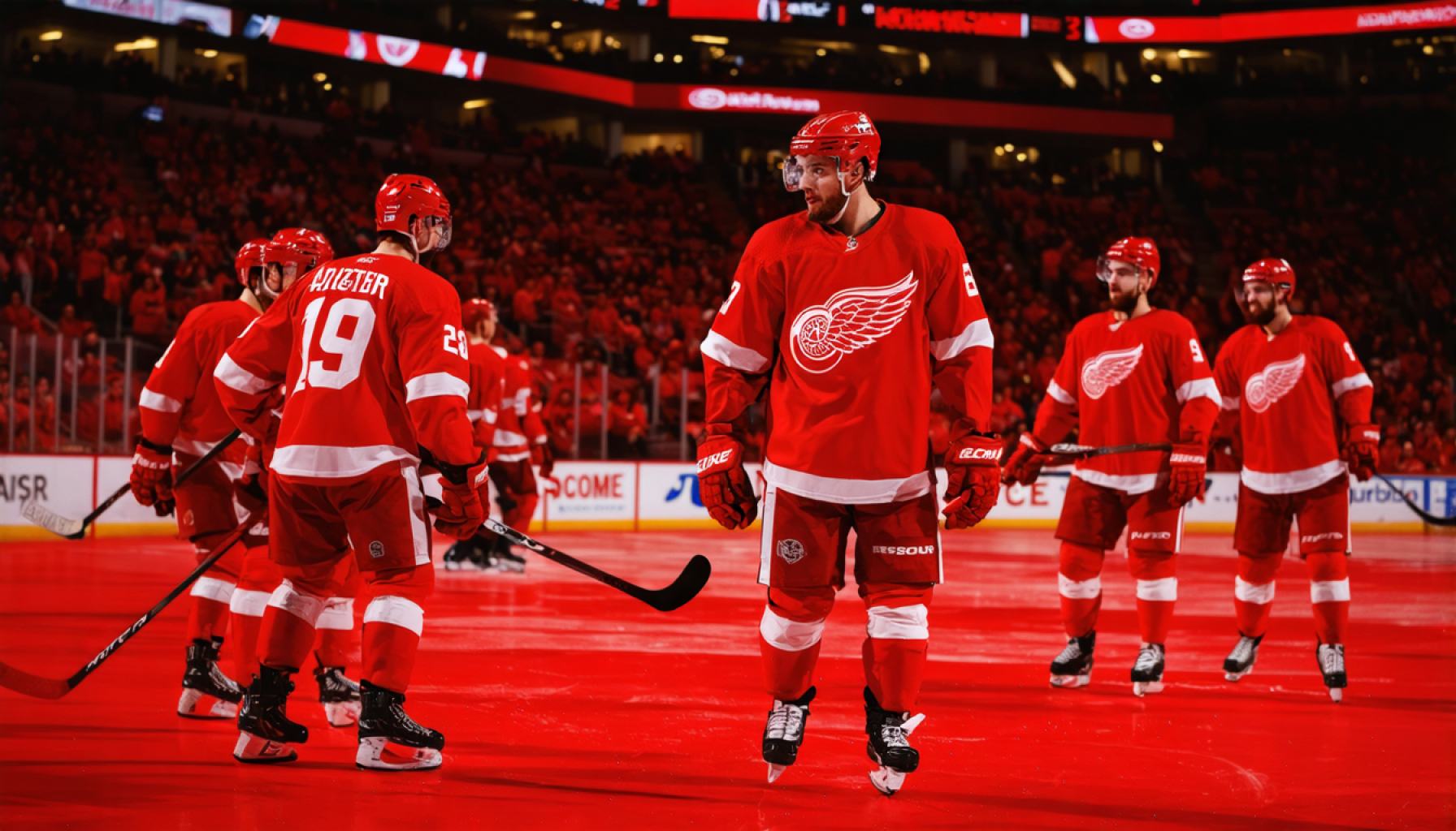 The Red Wings' Renaissance: Detroit Takes It to the Ice After Break 