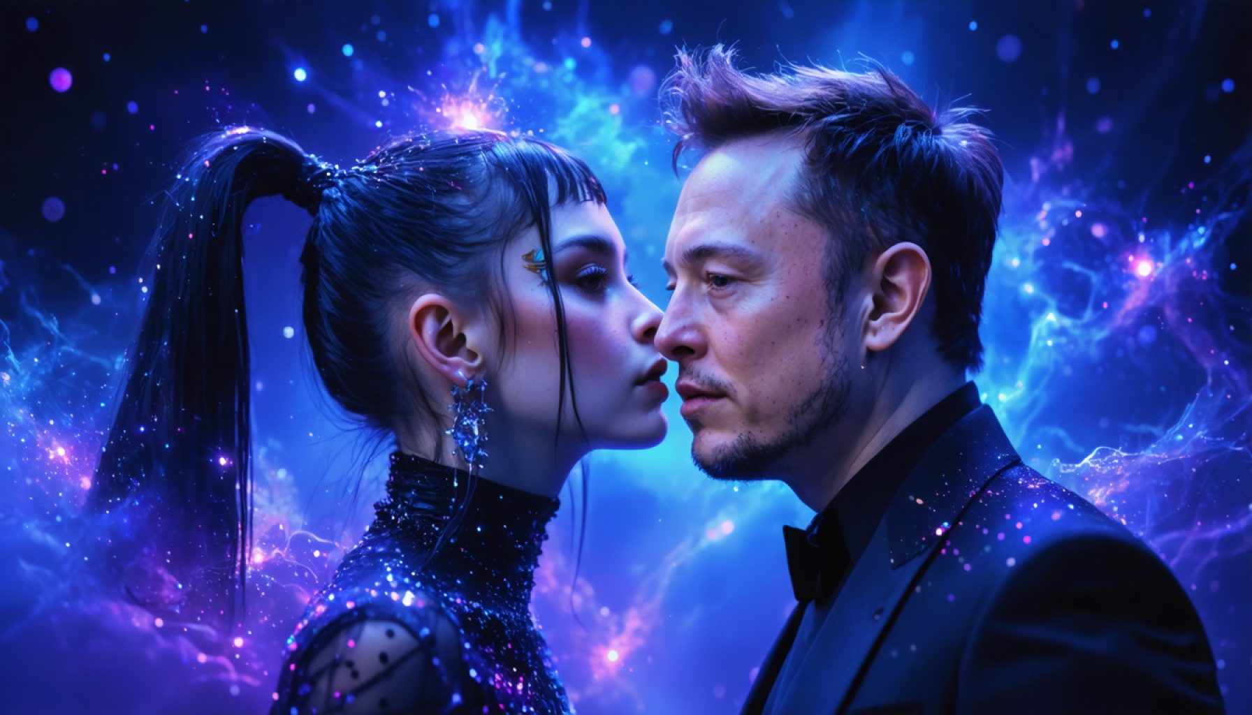 The Enigmatic Dance of Grimes and Elon Musk: A Cosmic Connection 